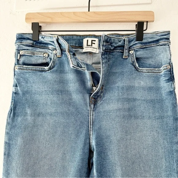 LF Lover's & Friends Ricky Low Rise Stretch Distressed Knee Skinny Jeans31